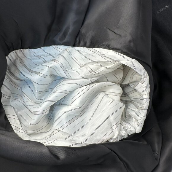 Jos A Bank Signature Collection Mitchell Wool‎ 3 Button Jacket, 46R, Charcoal - Picture 11 of 12